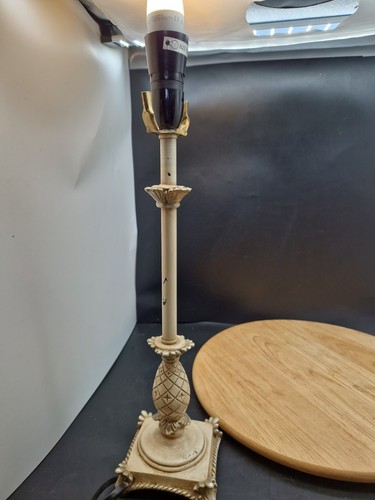 Cream table lamp - cream, base