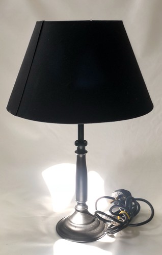 Black lamp base only - black,
