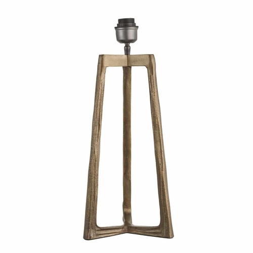 Brass finish tripod table lamp - brass,