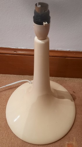 Cream table lamp base - table, good