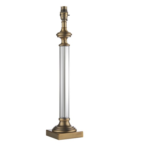 Table lamp antique brass - lamp,