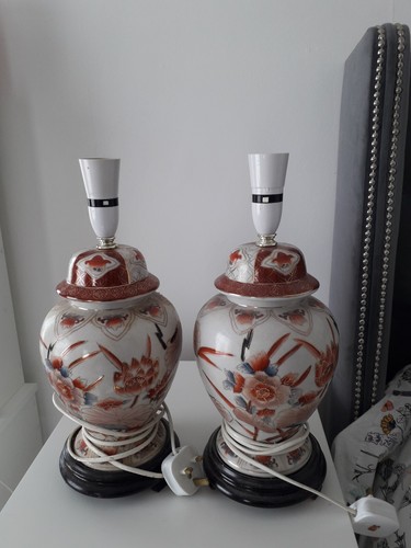 Set table lamp bases - of,