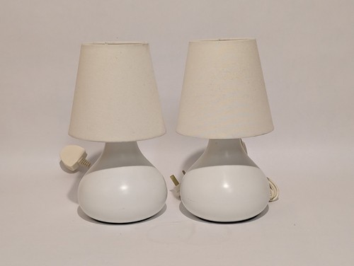 Pair small ceramic - small, lamp