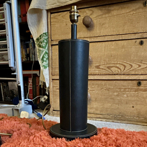Mufti black table lamp - black, bases